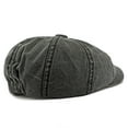 thumbnail image 5 of Men's Can Wear Beret Washed Denim Material Cap Couple Literary Painter Hat Retro Newsboy Cap, 5 of 7