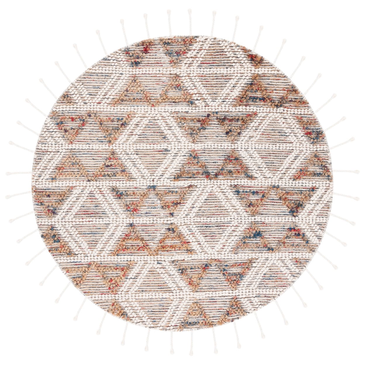 SAFAVIEH Natura Cynarra Southwestern Area Rug, Ivory/Red, 8' x 10'