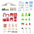 thumbnail image 4 of Mesa Tipo Pista de Tren Teamson Kids Dimensiones 73 cm x 60 cm x 38 cm 85 Piezas, 4 of 4