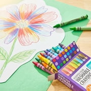 Pen+Gear Assorted Color Washable Crayons, 24 Count