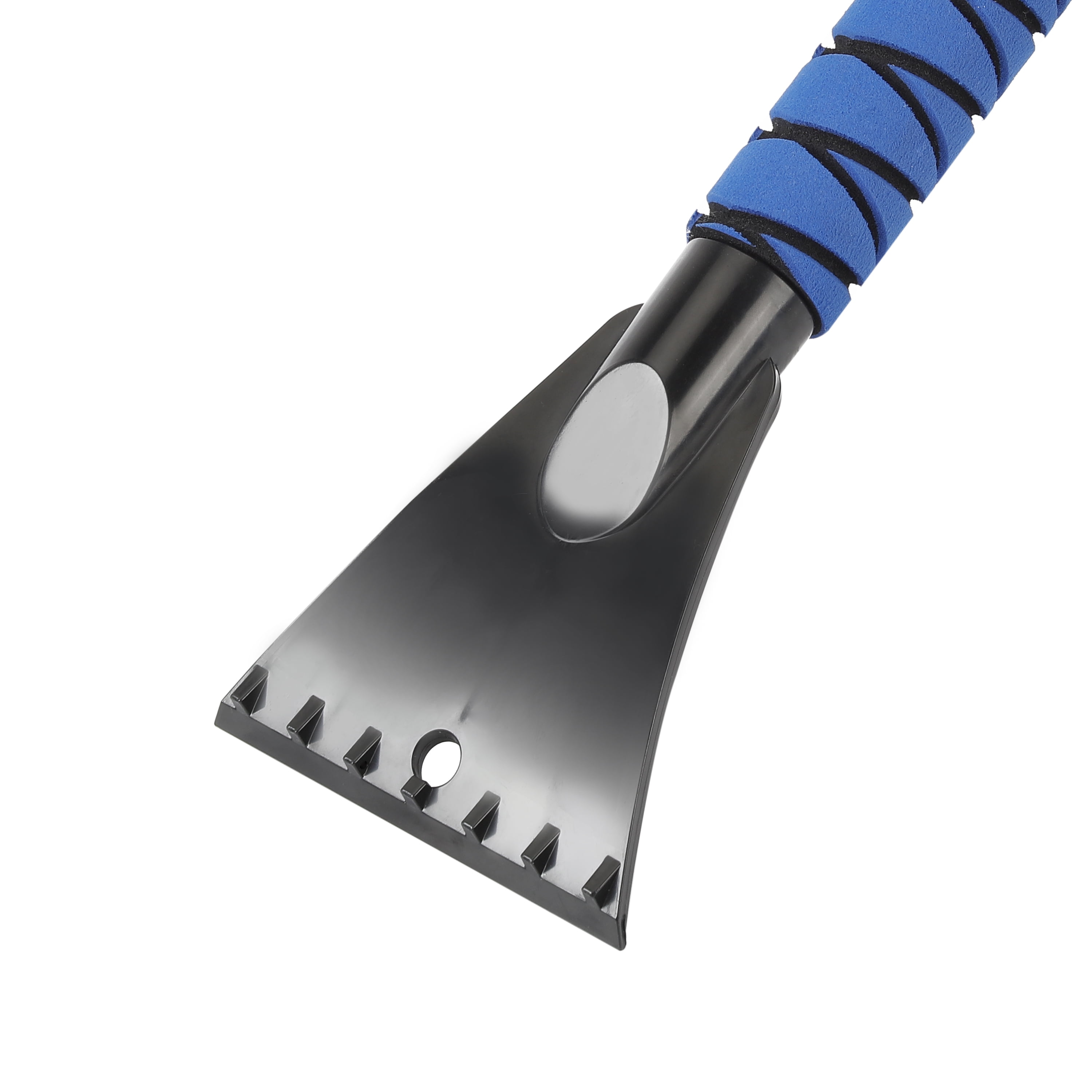 (3 pack) Auto Drive 35-Inch Snow Brush and Ice Scraper, Blue, Aluminum Handle