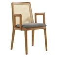 thumbnail image 5 of Monarch Dining Armchair in Honey Natural Gray, 5 of 9