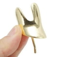 thumbnail image 4 of Unique Bargains 1 Pc Ponytail Buckle Hair Clip Glossy Split Hair Ponytail Cuff for Women Gold Tone, 4 of 5