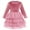 Dusty Pink, variant on IBTOM CASTLE Toddler Baby Girls Velvet Tutu Dress Long Sleeve Princess Christmas Birthday Party Wedding Pageant Communion Dresses Fall Winter Clothes 3-4 Years Green