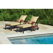 Canopy Shutter Outdoor Chaise Lounge