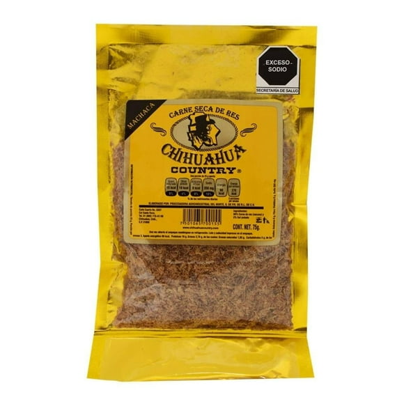 Carne seca de res Chihuahua Country machaca 75 g