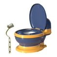thumbnail image 4 of Orinal para Bebés Sunnimix Orinal de sensación real compacto antideslizante PP Azul, 4 of 8