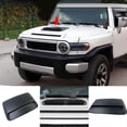 thumbnail image 2 of BST BSSP Engine Hood Air Intake Compatible with Toyota FJ Cruiser 2007-2023, Matte Black Decorative Hood Scoop Vent Cover, Hood Air Flow Intake Cover, 2 of 9