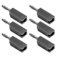 thumbnail image 3 of Kozecal Brass Banana Connectors, 4mm Banana Plug 10PCS For Electrical Equipment For Communication, 3 of 8