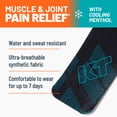 thumbnail image 6 of KT Tape Muscle and Joint Support for Everyday Pain Relief, Menthol Infused, 10 Precut Strips, 6 of 8