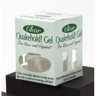 Quakehold! 66111 Museum Wax, Clear 