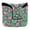 Abstract Pink Green Circles, variant on Haosy Abstract Pink Green Circles Golf Mallet Putter Cover Strong Magnetic Leather Golf Club Headcover Closure