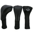 thumbnail image 2 of SPRING PARK 3Pcs Anti wear Golf Club Head Covers Protective Hat Cap Nylon Sleeve for Outdoor, 2 of 7