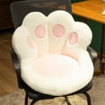 thumbnail image 6 of Taicans CatPaw Cushion - Cute Bear Paw Pillow office Chair Cushion & Lumbar Support,Plushy Beanbag Chair with Non-Slip Bottom & Adjustable Straps,Cute Home Decor for Bedroom/office,17.7x15.7x13.7in, 6 of 6
