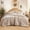 04-Khaki 2, variant on U by Bedsure Tufted Boho Comforter Set Full, Khaki, 3 Pieces Farmhouse Shabby Chic Embroidery Bed Set, Soft Jacquard Comforter for All Seasons