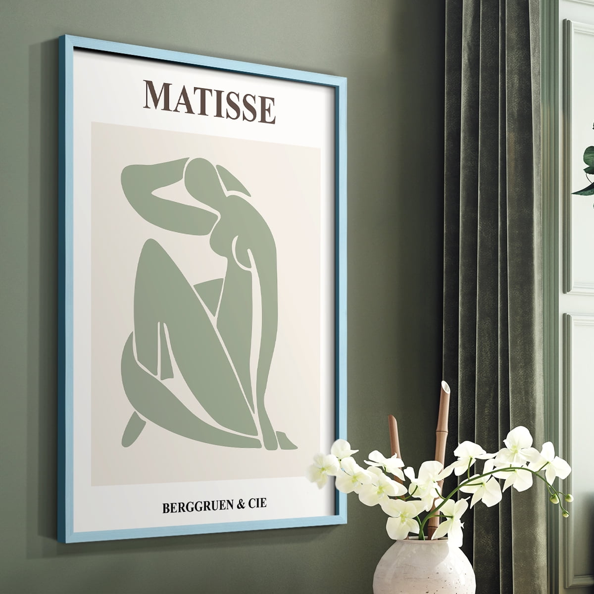 Matisse LIX Framed Print - Solid Wood