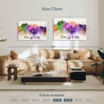 thumbnail image 4 of Elephant Stock Houston Skyline Colors Wall Art - Horizontal Canvas Wall Art - Living Room Wall Decor - City Canvas - Purple And Blue Decor - 45" x 30", 4 of 8