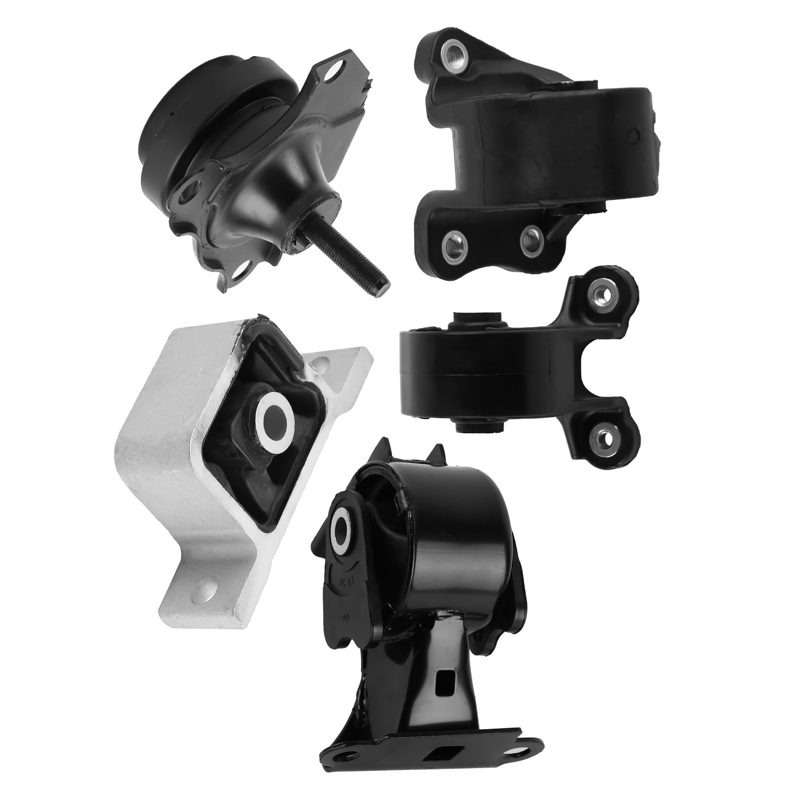 maXpeedingrods Engine Motor Mount Kits & Transmission Mount for Honda CRV 2002-2006, Element 2003-2011 2.4L 4WD Automatic Transmission Replace OE A6597 A4573 A65010 A4504 A4506