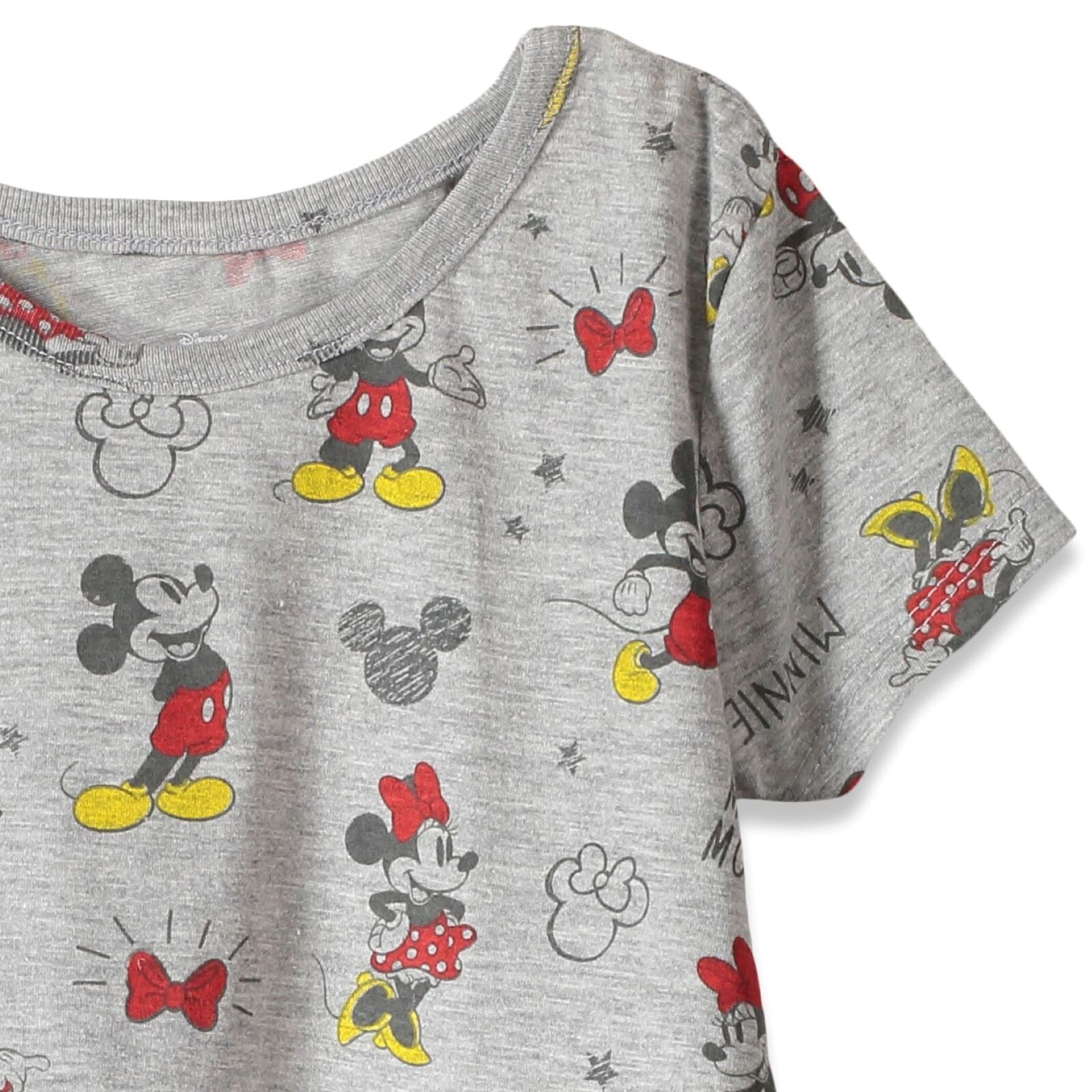 Disney Mickey Mouse Minnie Mouse Toddler Girls 2 Pack Dresses Infant to Little Kid