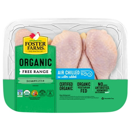 Foster Farms Organic Chicken Drumsticks
