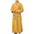 thumbnail image 5 of Lindreshi Robes for Women Fuzzy Long Women's Winter Warm Nightgown Couple Bathrobe Men and Women and Winter Nightgown, 5 of 9