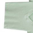 thumbnail image 4 of Top de manga corta para mujer, cuello en V, ajustado, tejido de gofre, ropa femenina de algodón para la vida diaria y el trabajo, 4 of 8