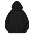 thumbnail image 6 of UOCUFY Cat Hoodie with Pouch Pet Carrier Hoodies Kangaroo Pocket Dog Sweatshirt Black,Size XXL, 6 of 6