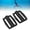 Black, variant on Riousery 2Pcs Diving Weights Smoother Finish Erosion Resistant Plastic Steel Dive Belt Quick Release Buckle for Scuba Diving Spear Fishing BCD Webbing Retainer Attachment Blue 5.5x2.7 Inches