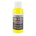 thumbnail image 1 of Airbrush Fluoroscent Paints Capacity: 4 Oz, Color: Yellow, 1 of 3