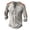 White, variant on Henley Shirts for Men Front Placket Button Down Retro Casual Long Sleeve Washed T Shirts for Men Renaissance Top