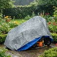 thumbnail image 4 of Heavy Duty Waterproof Tarp Tarpaulin 10' x 10' Canopy Tent Poly Tarp Cover 5 Sizes Thick UV Resistant Rip and Tear Proof, 4 of 10