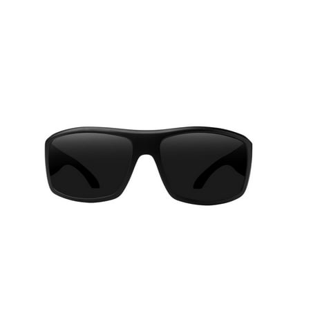 Filtrate Eyewear Trader One Polarized Sunglasses Black Matte Grey Unisex