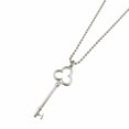 thumbnail image 2 of Pre-Owned Tiffany Trefoil Key Silver 925 Necklace 0017TIFFANY&Co. (Good), 2 of 8