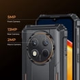 thumbnail image 5 of Oukitel WP28 S Rugged Smartphone 6.52‘’ HD 10600MAH 16GB (4 12) 128GB Android 14-Black/Green, 5 of 6