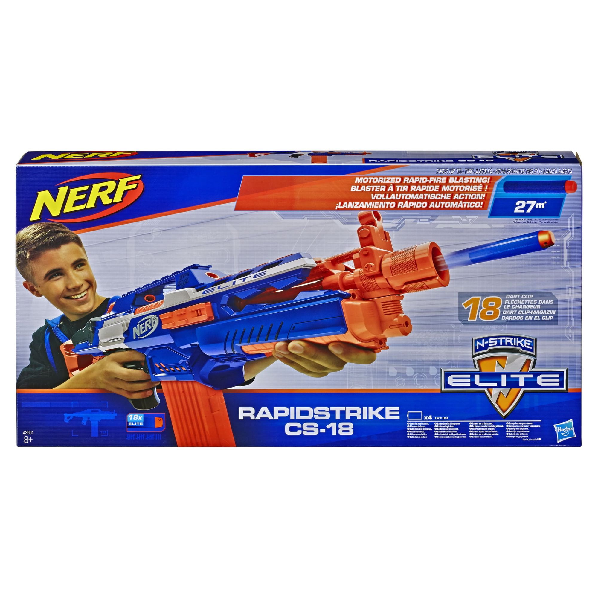 Nerf N-Strike Elite Rapidstrike CS-18 Blaster (Colors may vary)