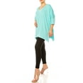 thumbnail image 4 of Moa Collection Women's 2-Piece Lounge Set Buttery Soft Tunic and Black Leggings, 4 of 8
