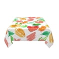 thumbnail image 3 of YFYANG Square Polyester Table Cloth, 54" x 54" Reusable Table Cover Kitchen Dining Room Watercolor Fruit Abstract Doodle Decorative Tablecloths for Tables of 2-4 People, 3 of 8