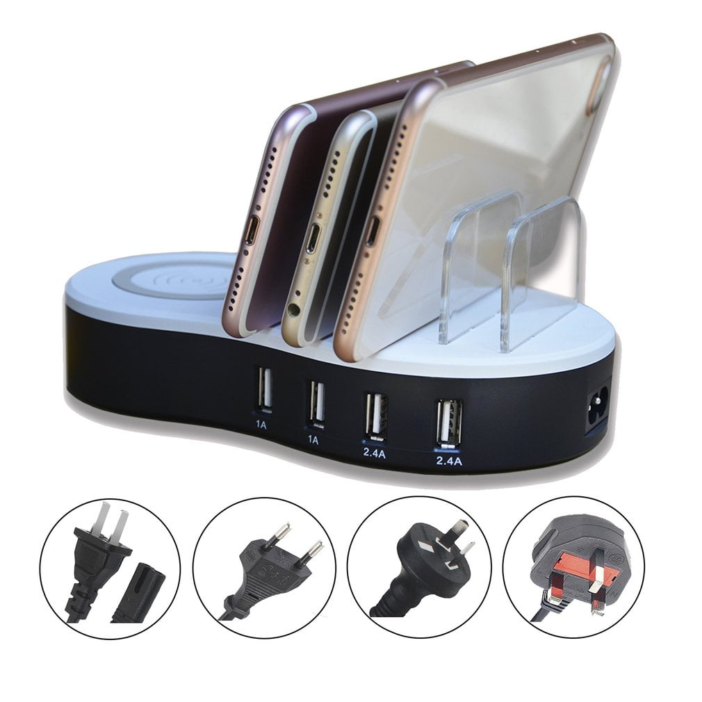 Smart four port USB + wireless charging station Walmart Canada