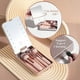 thumbnail image 3 of Travel Makeup Brush Set Foundation Powder Concealers Eye Shadows Makeup Set with LED light Mirror 14 Pcs (APINK), 3 of 4