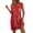 Red C, variant on Stamzod Women's Summer Sundress Casual V Neck Sleevless Floral Mini Dress Plus Size Beach Dresses with Pockets Pink B L