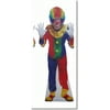 Rainbow Circus Specter - Life Size Haunted House Cardboard Stand Up
