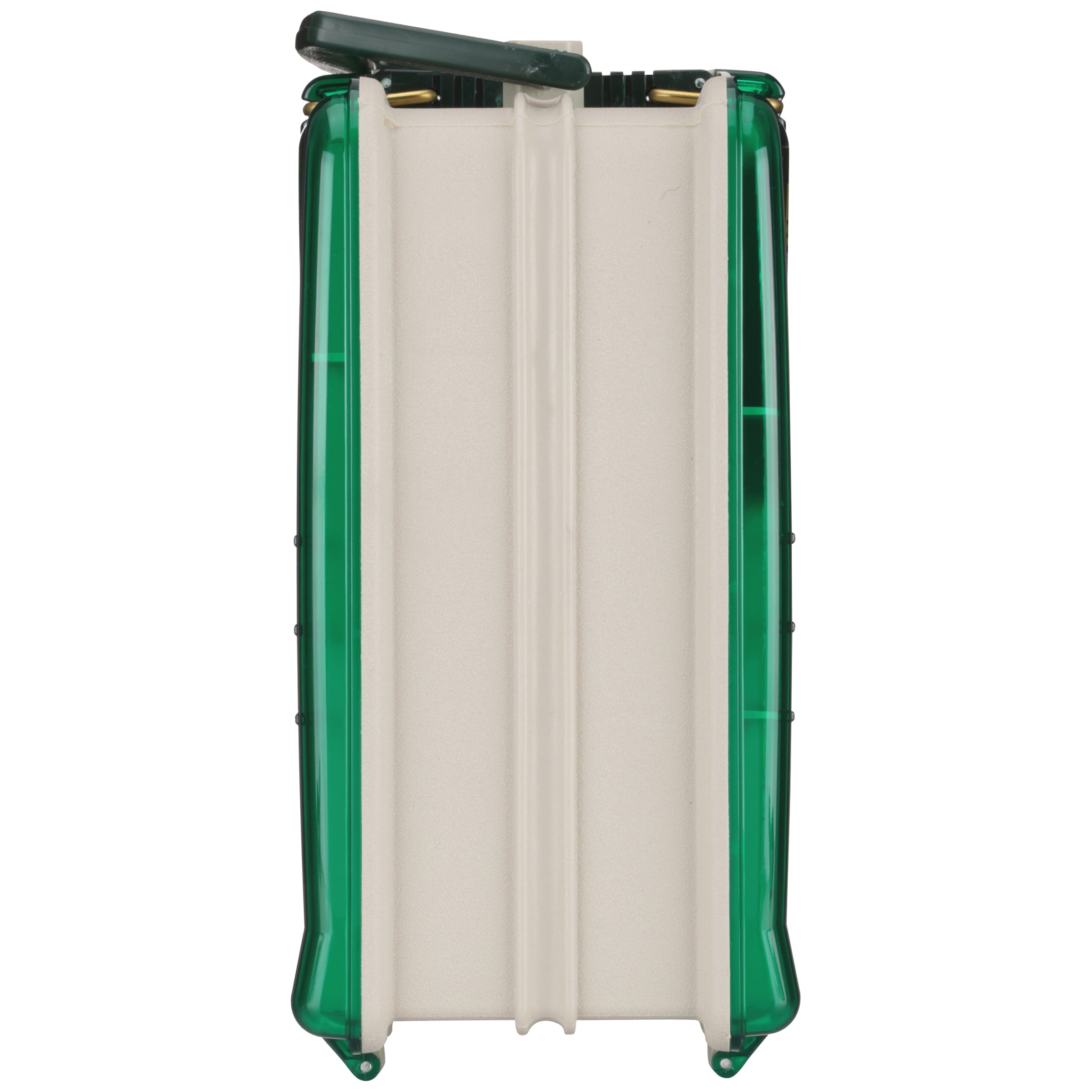 Plano Synergy Double Sided Fishing Satchel Tackle Box, Green / White
