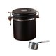 thumbnail image 3 of Recipiente de café hermético, contenedor de almacenamiento de alimentos, 1,5 l, té, azúcar, café , tanque de almacenamiento sellado para té, Negro, 3 of 8