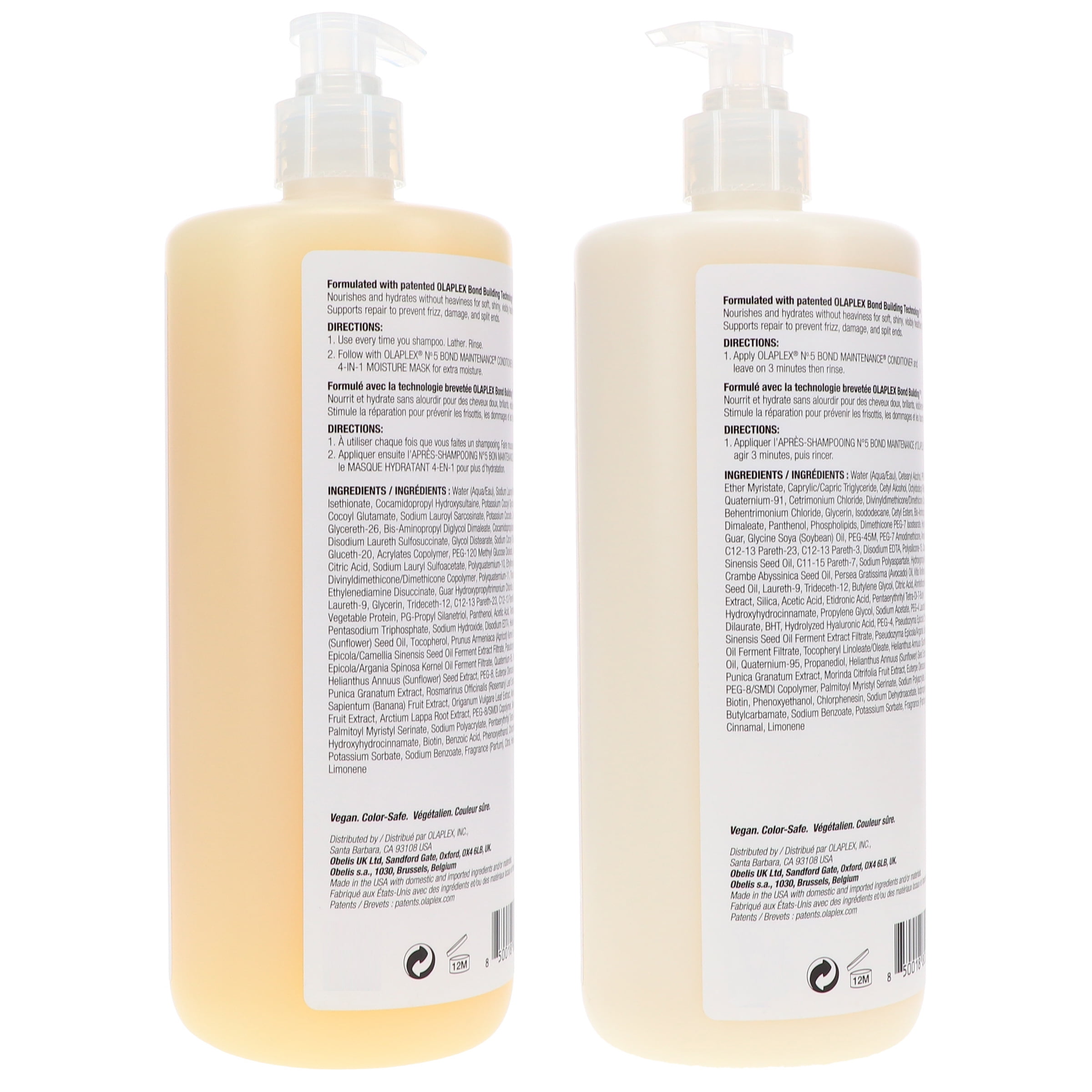 Olaplex Bond Maintenance No. 4 Shampoo and No. 5 Conditioner, 33.8 oz COMBO