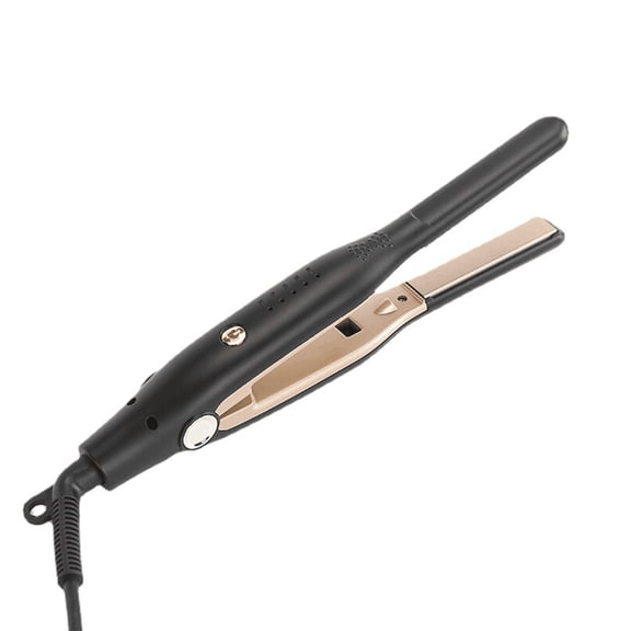EXLEAF 2 in 1 Curling Iron and Straightener, Ionic Ceramic Hair Styling Wand with Adjustable Temperature and Anti-Static