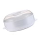 thumbnail image 1 of Cateissary Vaporera para horno microondas con tapa transparente, utensilios de vapor transpirables, herramienta de cocina a prueba de polvo con aislamiento Cocina y Comedor Cateissary HA014516-00, 1 of 6