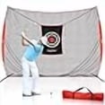 thumbnail image 3 of Filets d'Entraînement de Golf pour Frapper pour la Conduite dans la Cour Arrière Robustes pour Hommes Véritables Balles de Golf d'Intérieur Frapper Lancer Filets de Conduite pour Utilisation Intérieure Extérieure au Garage Entraînement de Swing de Golf Cages d'Impact avec Cadre et Filet, 3 of 4