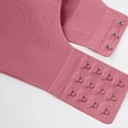thumbnail image 6 of Iugvhana Women's Seamless Bras Full Coverage Wireless Bra Wide Straps Push Up Bras Anti-Sagging Breathable Everyday Adjustable Bra Red XL, 6 of 6