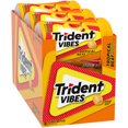 thumbnail image 2 of Trident Vibes Tropical Beat Sugar Free Gum, 6 Bottles of 40 Pieces (240 Total Pieces), 2 of 12