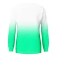 thumbnail image 5 of Royisotas Winter Plus Size Sweatshirts for Women Long Sleeve Gradient Color Pullover Kangaroo Pocket Trendy Crew Neck Casual No Hood Shirts, 5 of 6